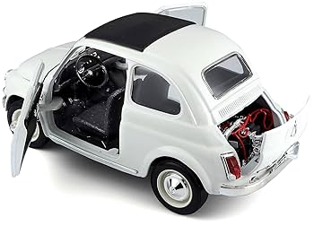 Burago Fiat 500 F (1965) ミニカー Amazon | ブラーゴ ミニカー 1/24 FIAT 500F フィアット